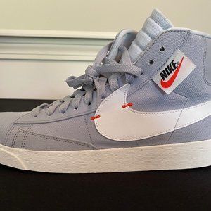 Nike Blazer Mid Rebel Gray/black/orange/white sz10